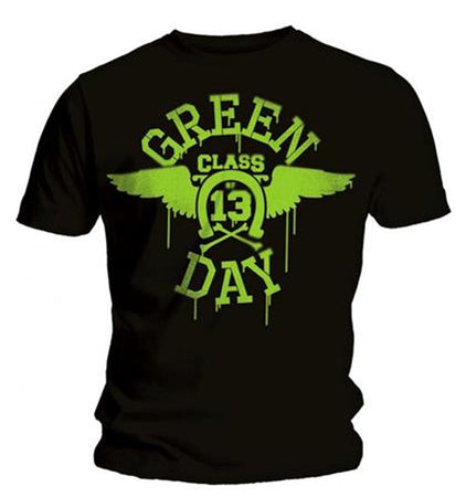 Green Day. - Neon - Black  T-shirt