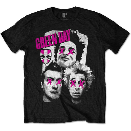 Green Day. - Patchwork - Black T-shirt