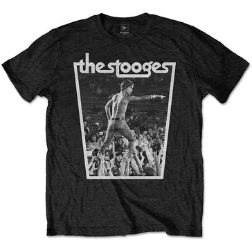 Iggy Pop - The Stooges - Crowdwalk - Black  t-shirt