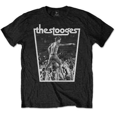 Iggy Pop - The Stooges - Crowdwalk - Black t-shirt