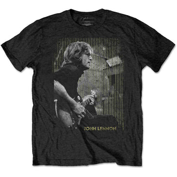 John Lennon - Gibson - Black T-shirt