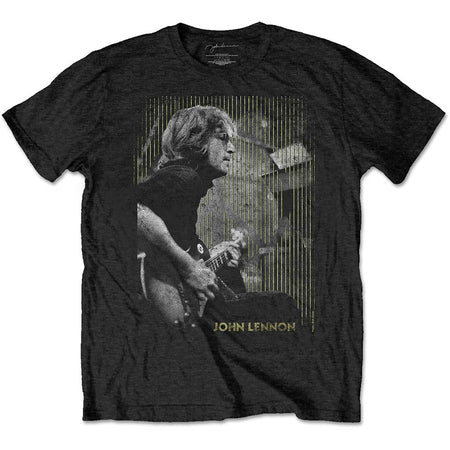 John Lennon - Gibson - Black T-shirt