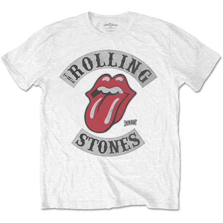 The Rolling Stones - US Tour 78 - White T-shirt