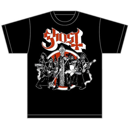 Ghost - Road To Rome- Black T-shirt
