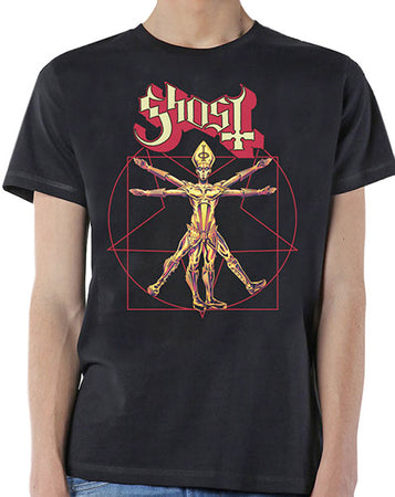 Ghost - Popestar Europe 2017 Tour- Black T-shirt