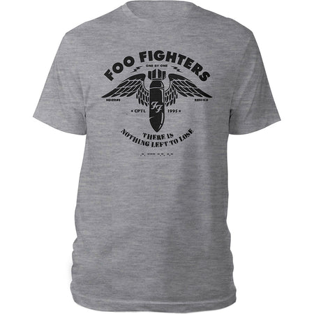 Foo Fighters - Stencil - Grey T-shirt