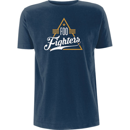 Foo Fighters - Triangle - Navy Blue T-shirt