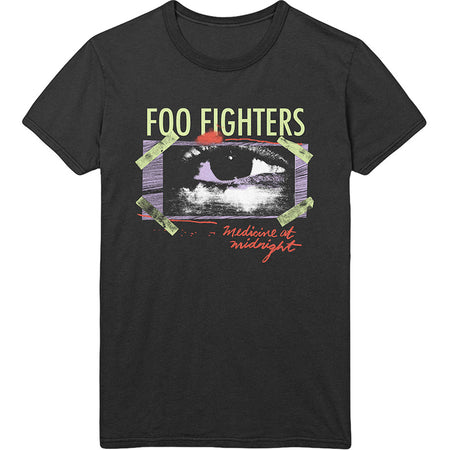Foo Fighters - Medicine At Midnight Taped - Black T-shirt