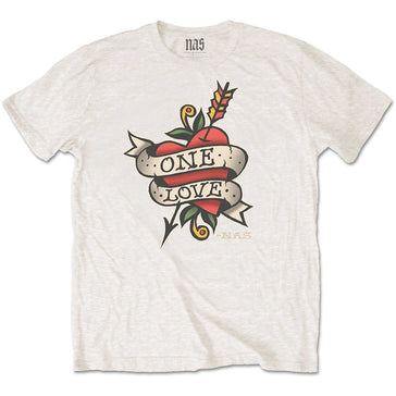 Nas - Love Tattoo - White t-shirt