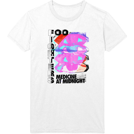 Foo Fighters - Medicine At Midnight Tilt - White T-shirt
