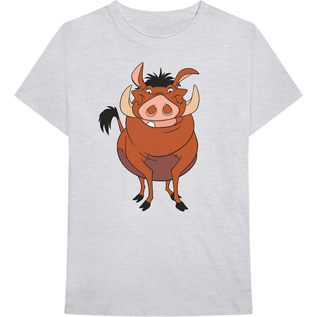 Disney - Lion King Pumbaa Pose - Grey t-shirt