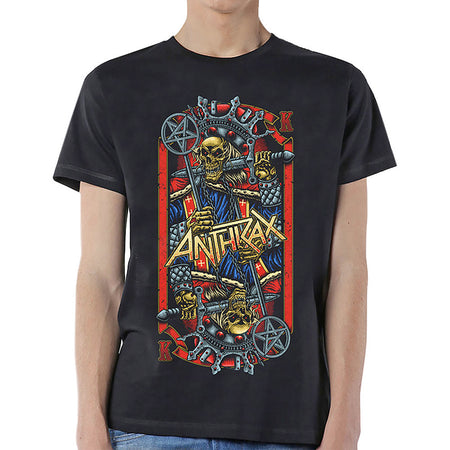Anthrax - Evil King - Black T-shirt