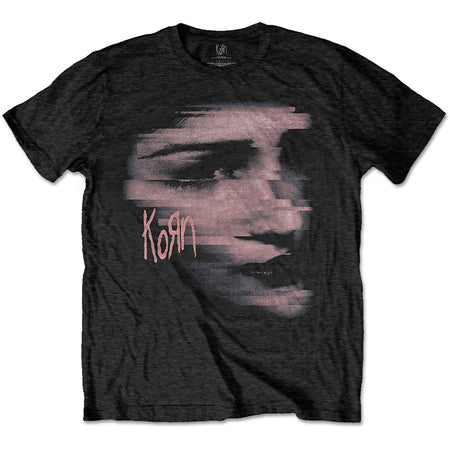 Korn - Chopped Face - Black t-shirt