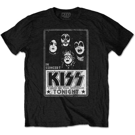 Kiss - Tonight - Black t-shirt