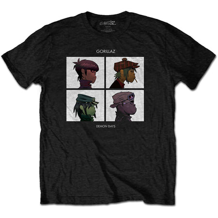 Gorillaz - Demon Days - Black t-shirt