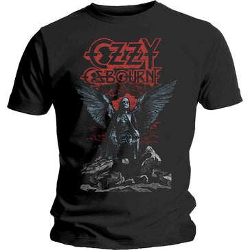 Ozzy Osbourne - Angel Wings - Black T-shirt