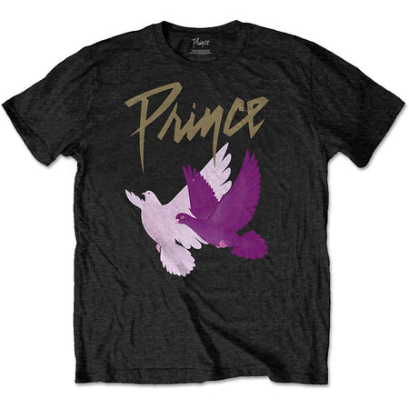 Prince - Doves - Black T-shirt