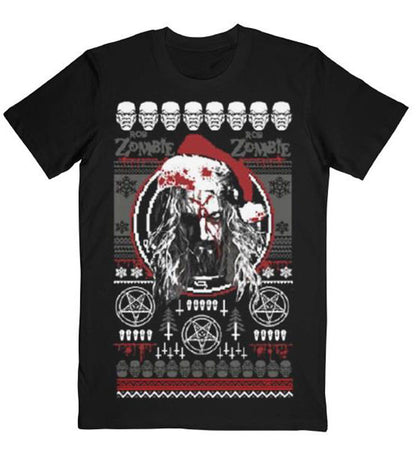 Rob Zombie - Bloody Santa - Black t-shirt
