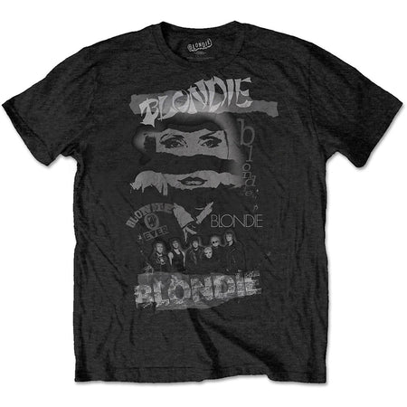 Blondie - Mash Up - Black t-shirt
