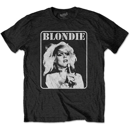 Blondie - Presente Poster Image - Black t-shirt