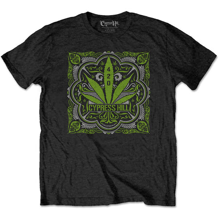Cypress Hill - 420 Leaf - Black t-shirt