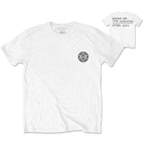 Bring Me The Horizon - Distorted with Backprint - White t-shirt
