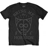Bring Me The Horizon - Hand Drawn Shield - Black t-shirt
