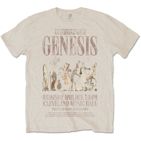 Genesis - An Evening With - Sand t-shirt