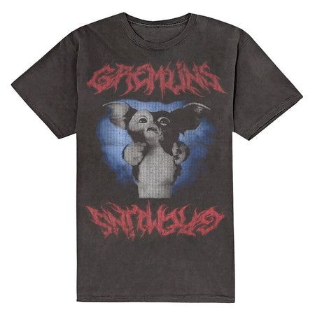 Gremlins - Gizmo Graphic - Black T-shirt