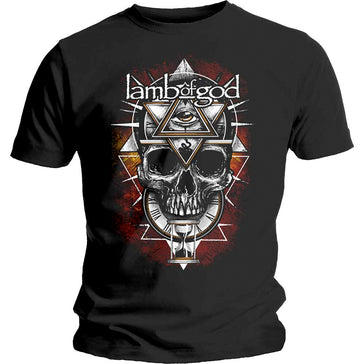 Lamb Of God - All Seeing Red - Black T-shirt