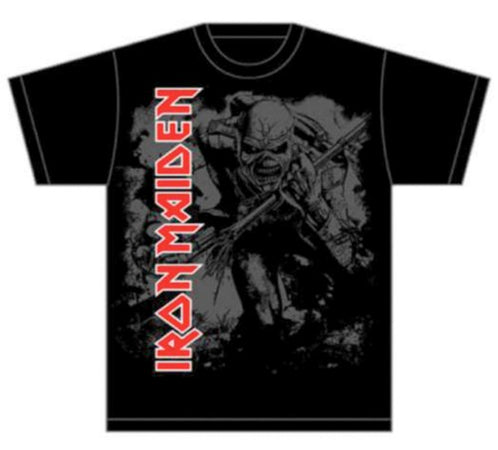 Iron Maiden - Hi Contrast Trooper -  Black T-shirt