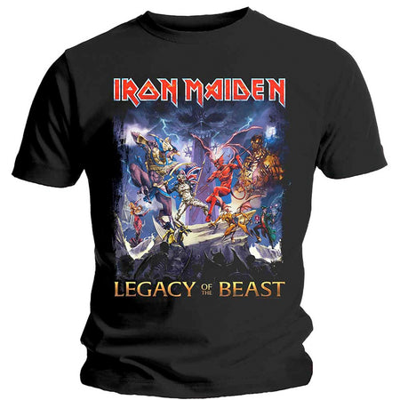 Iron Maiden - Legacy Of The Beast -  Black T-shirt