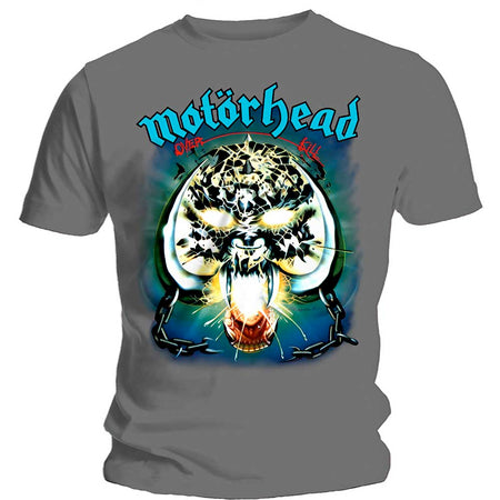 Motorhead - Lemmy-Overkill - Charcoal Grey t-shirt