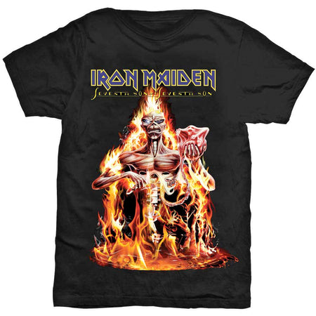Iron Maiden - Seventh Son -  Black T-shirt
