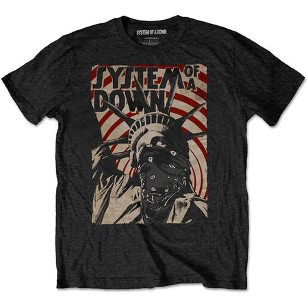 System Of A Down -Liberty Bandit - Black T-shirt