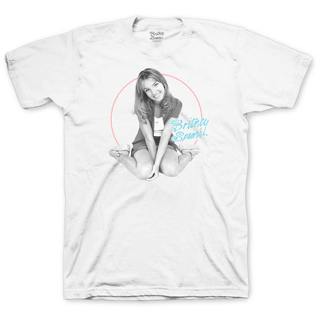 Britney Spears - Classic Circle - White t-shirt