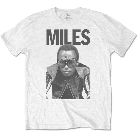 Miles Davis - Miles - White t-shirt