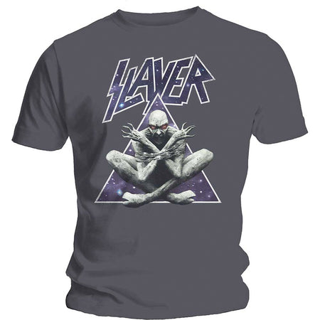 Slayer - Triangle Demon - Charcoal Grey t-shirt