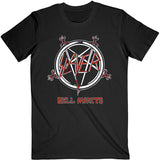 Slayer - Hell Awaits Tour with Back Print - Black t-shirt