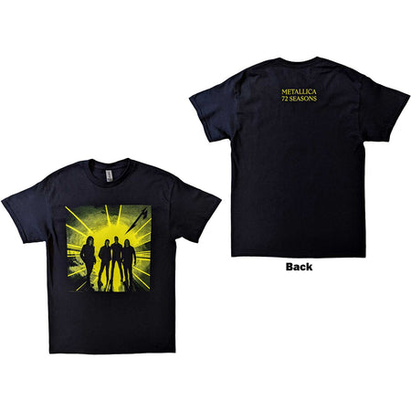 Metallica - 72 Seasons Burnt Strobe - Black t-shirt