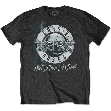 Guns N Roses -Not In This Lifetime Tour Xerox with Back print - Black t-shirt