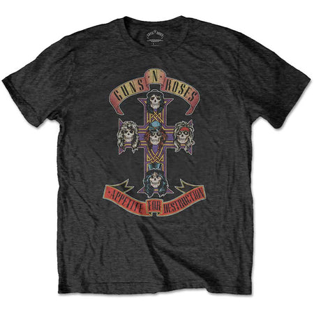 Guns N Roses -Appetite For Destruction - Black t-shirt