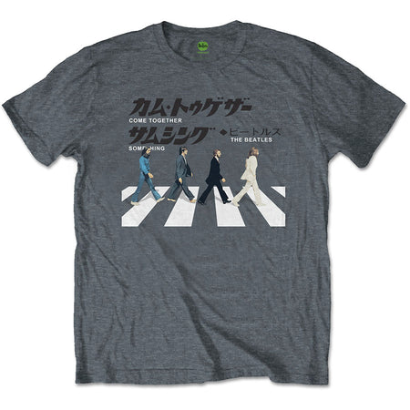 The Beatles - Abbey Road Japanese - Heather Grey t-shirt