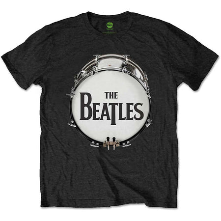 The Beatles - Original Drum Skin - Black t-shirt