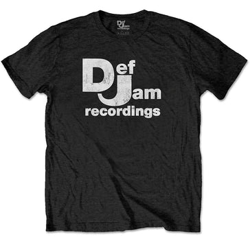 Def Jam Recordings - Classic Logo - Black t-shirt