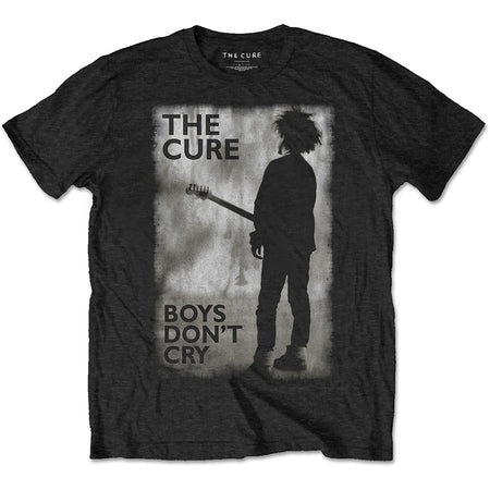 The Cure - Boys Dont Cry Black & White - Black t-shirt