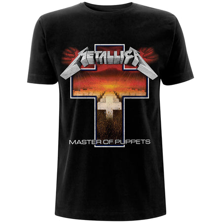 Metallica - Master Of Puppets Cross - Black t-shirt