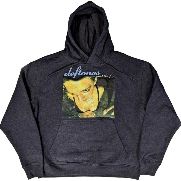 Deftones - Around The Fur - Pullover Navy Blue Hooded Sweatshirt