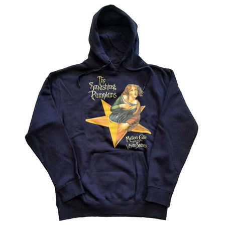 Smashing Pumpkins - Mellon Collie - Pullover Navy Blue Hooded Sweatshirt