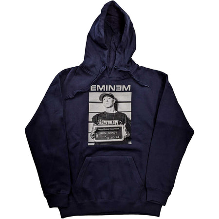 Eminem - Arrest - Pullover Navy Blue Hooded Sweatshirt